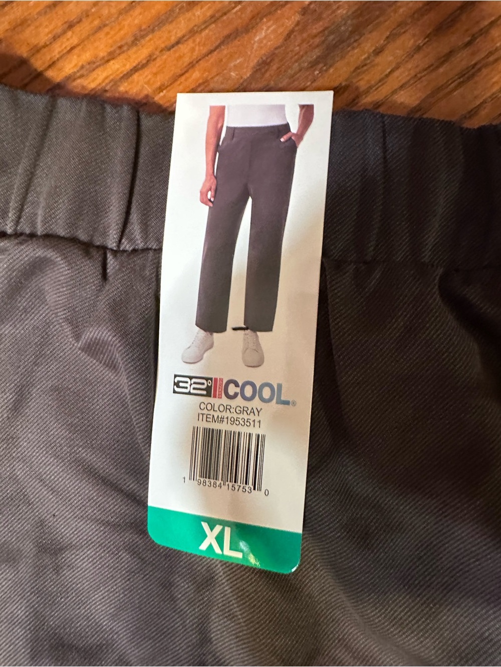 32 Degrees Gray Women's Performance Trousers